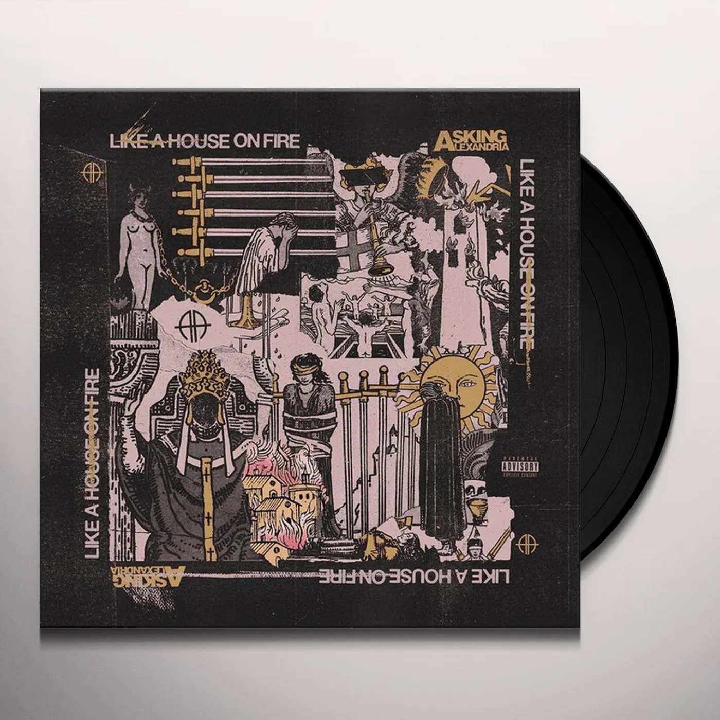 Asking Alexandria Like A House On Fire Vinyl Record