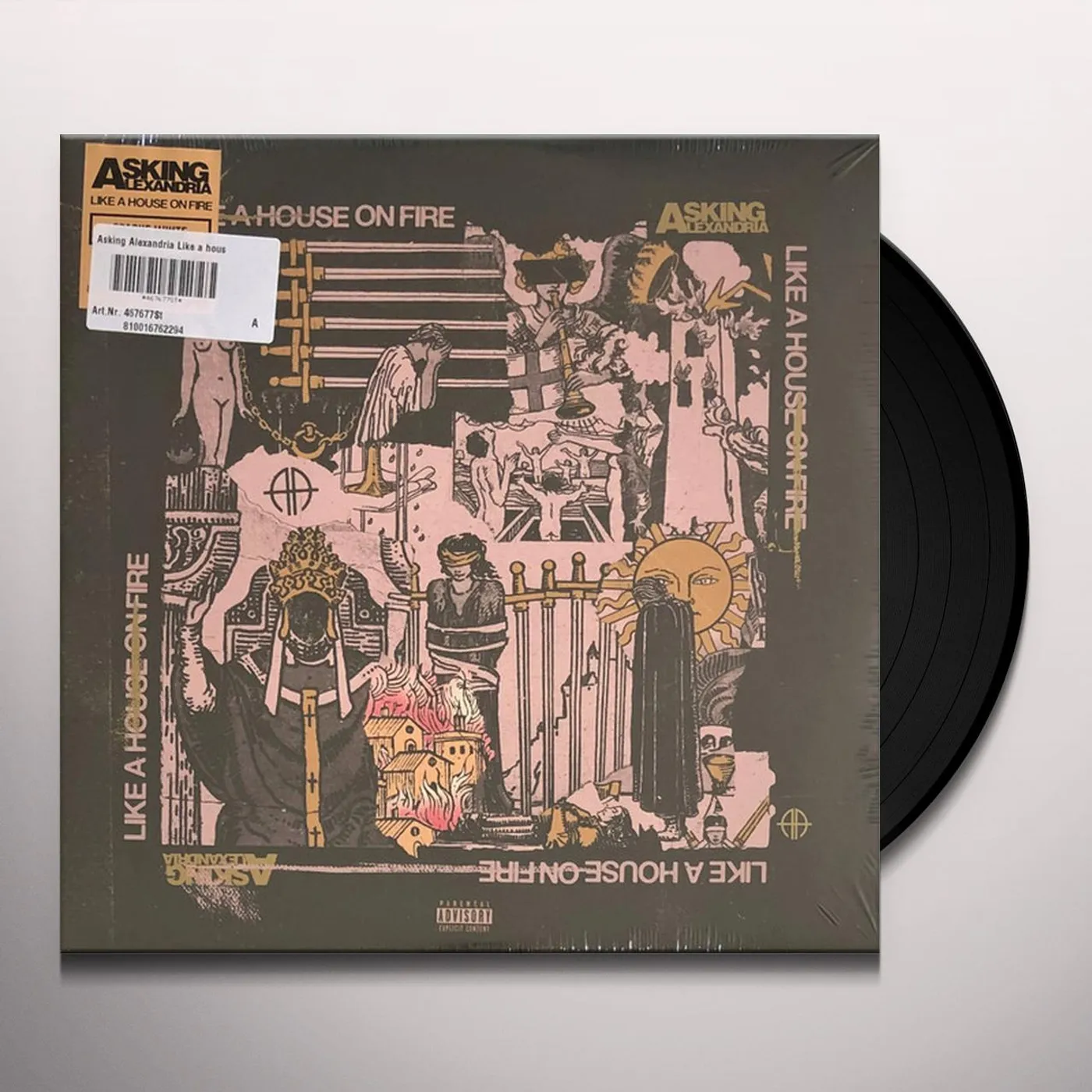 Asking Alexandria Like A House On Fire Vinyl Record