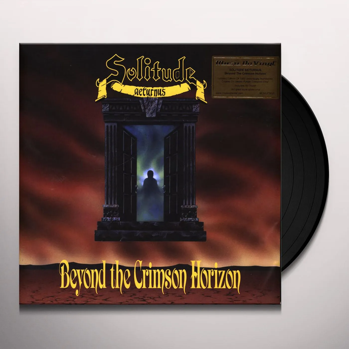 Solitude Aeturnus BEYOND THE CRIMSON HORIZON (LIMITED/PURPLE & RED MARBLED VINYL/180G/INSERT/NUMBERED/IMPORT) Vinyl Record