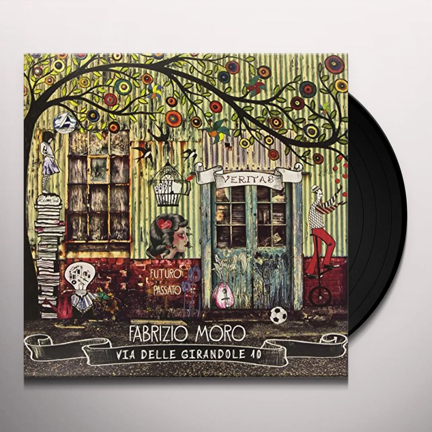 Fabrizio Moro Via delle Girandole 10 Vinyl Record