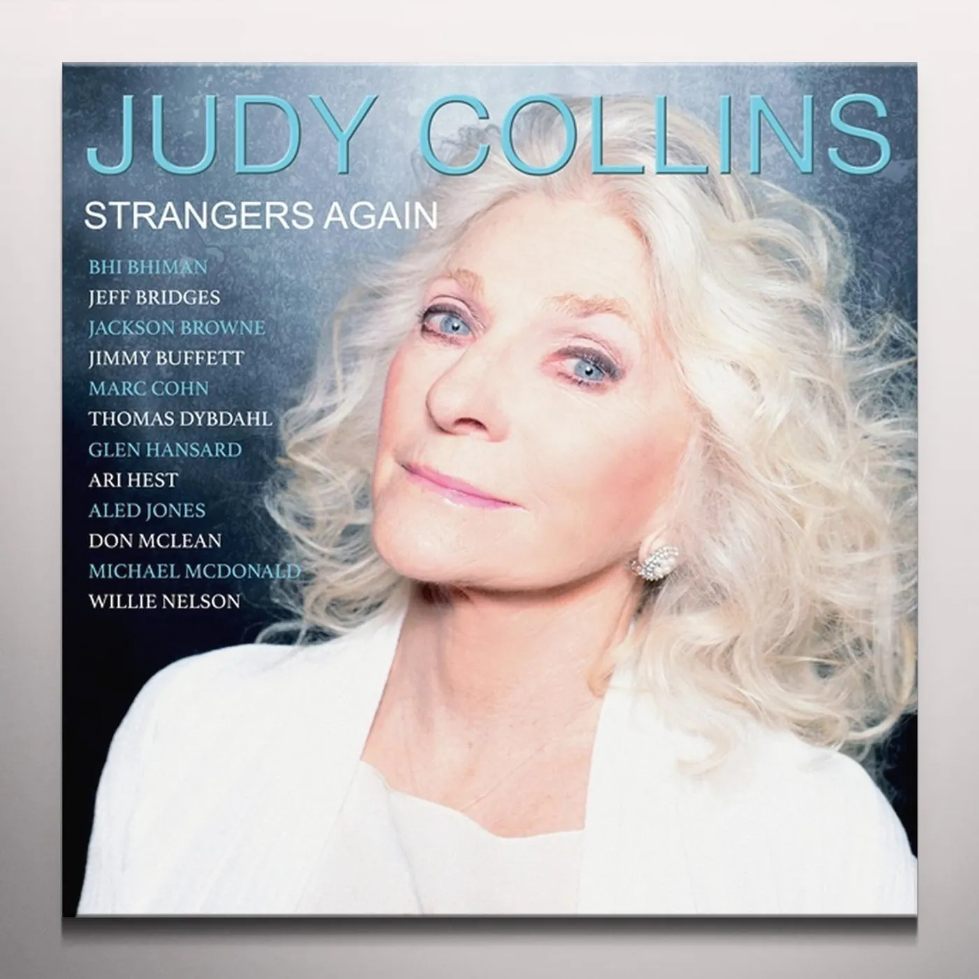 Judy Collins Strangers Again (Blue) Vinyl Record