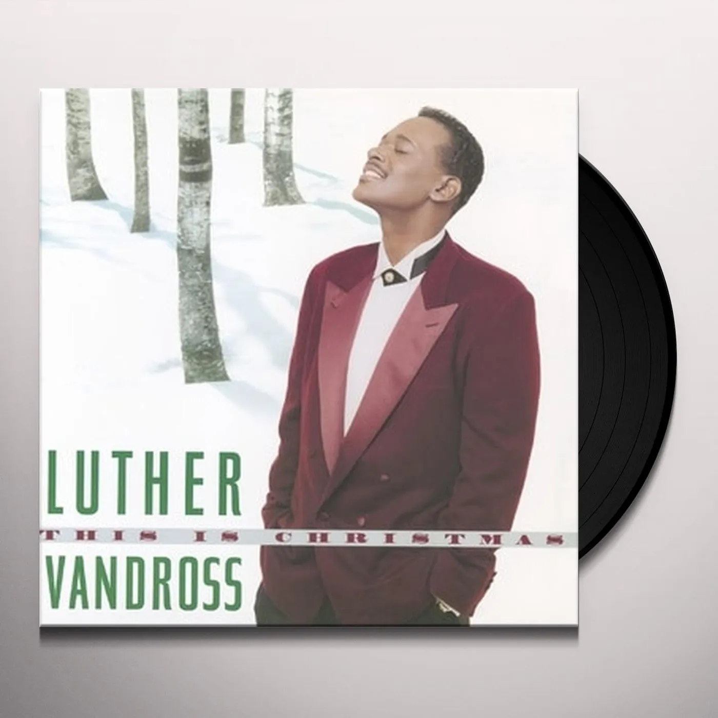 Luther Vandross THIS IS CHRISTMAS Vinyl Record