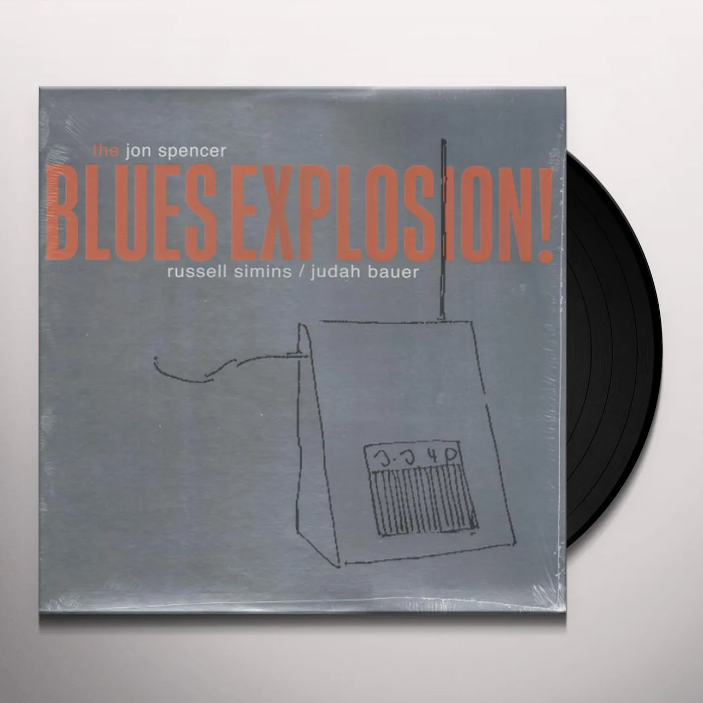 The Jon Spencer Blues Explosion Orange Vinyl Record