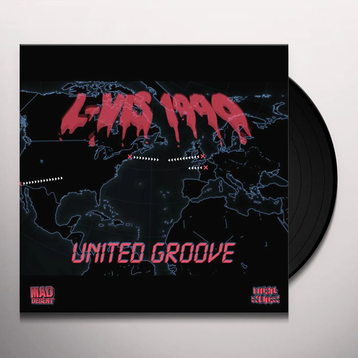 L-Vis 1990 United Groove Vinyl Record