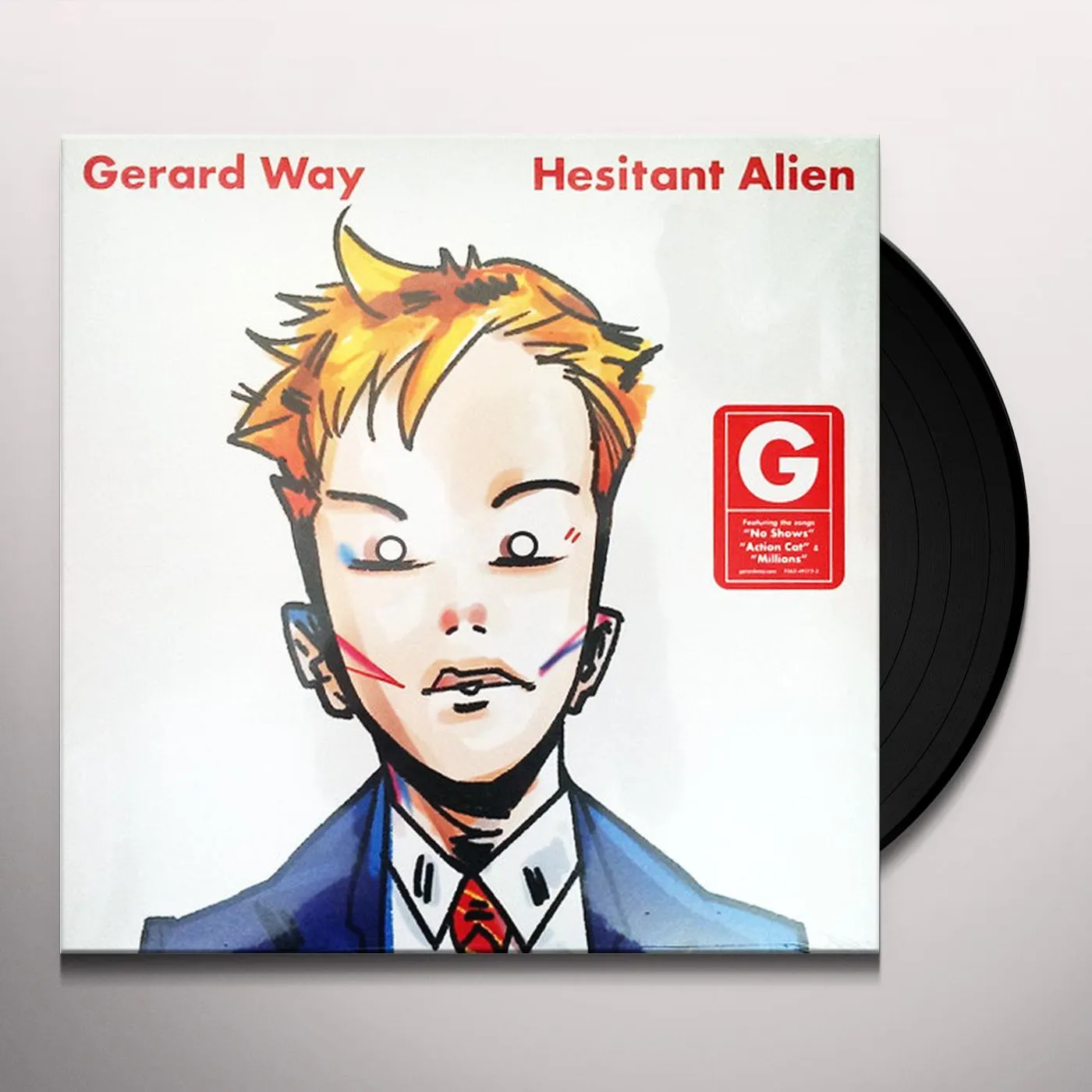 Gerard Way HESITANT ALIEN Vinyl Record