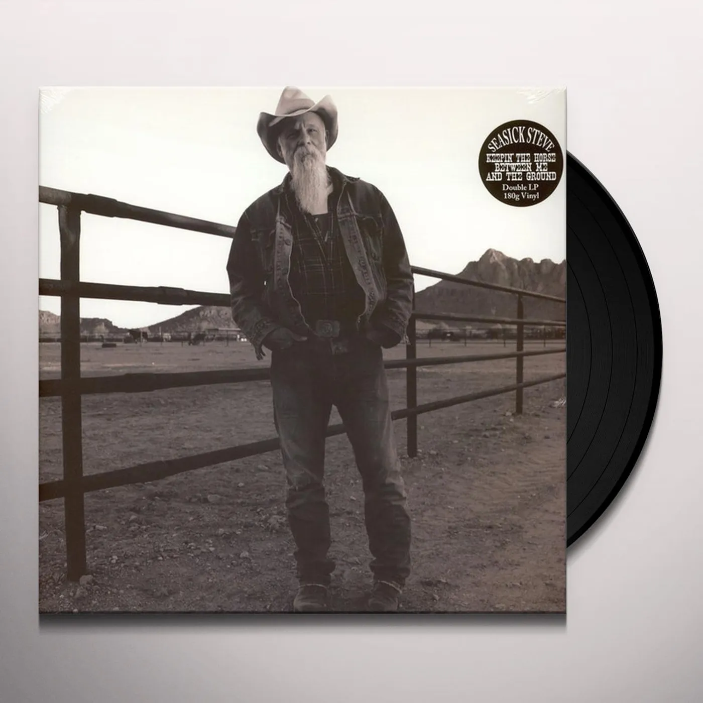 Seasick Steve KEEPIN THE HORSE BETWEEN ME & THE GROUND Vinyl Record