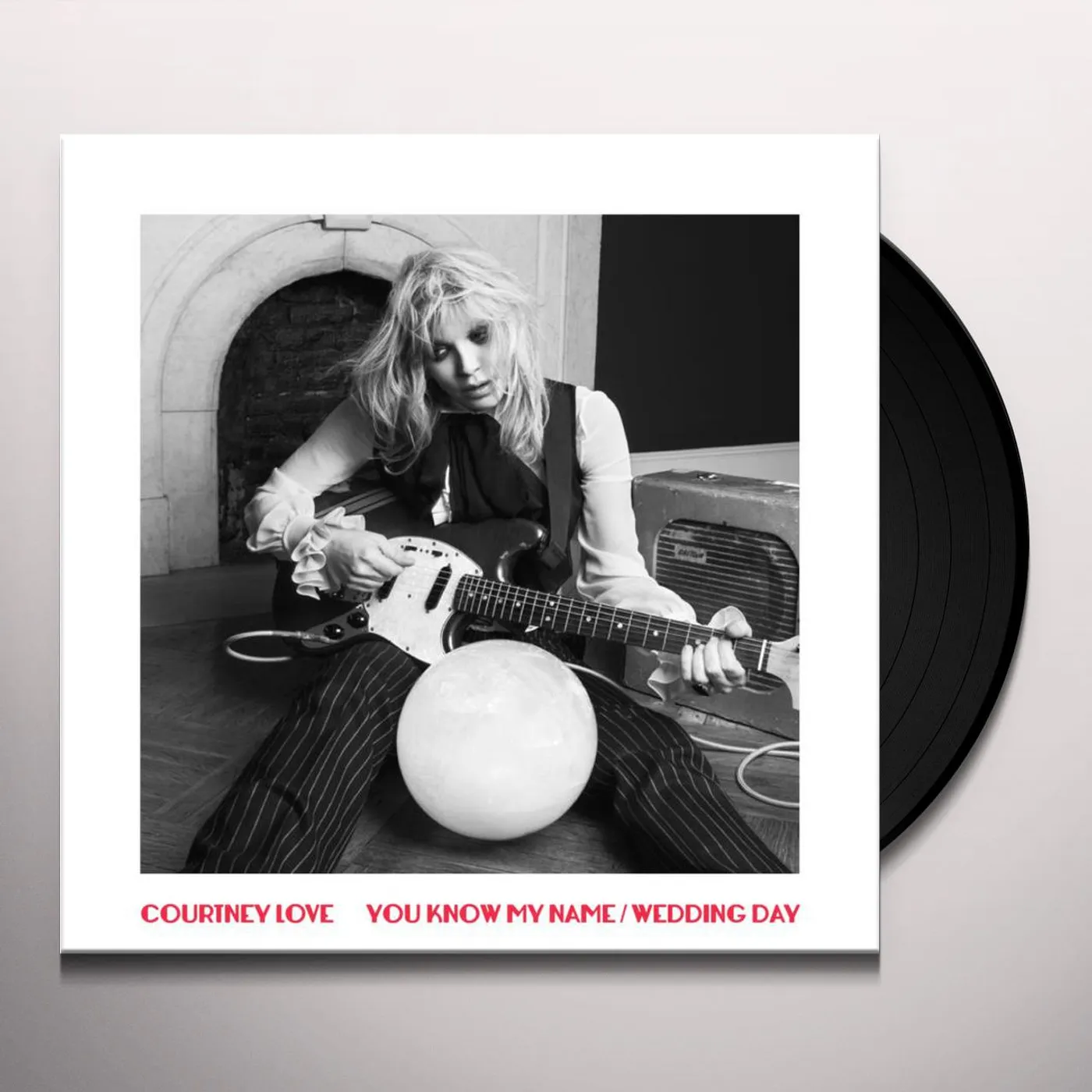 Courtney Love YOU KNOW MY NAME/WEDDING DAY (UK) (Vinyl)