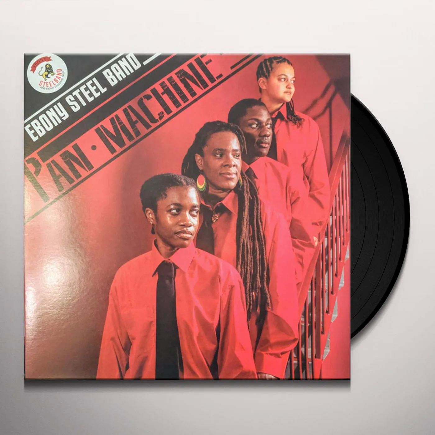 Ebony Steel Band Pan Machine Vinyl Record