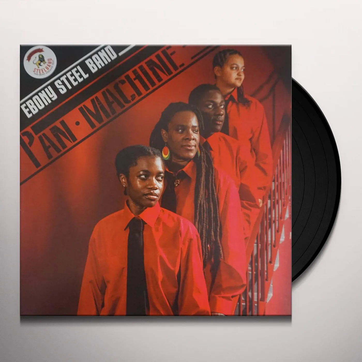 Ebony Steel Band Pan Machine Vinyl Record