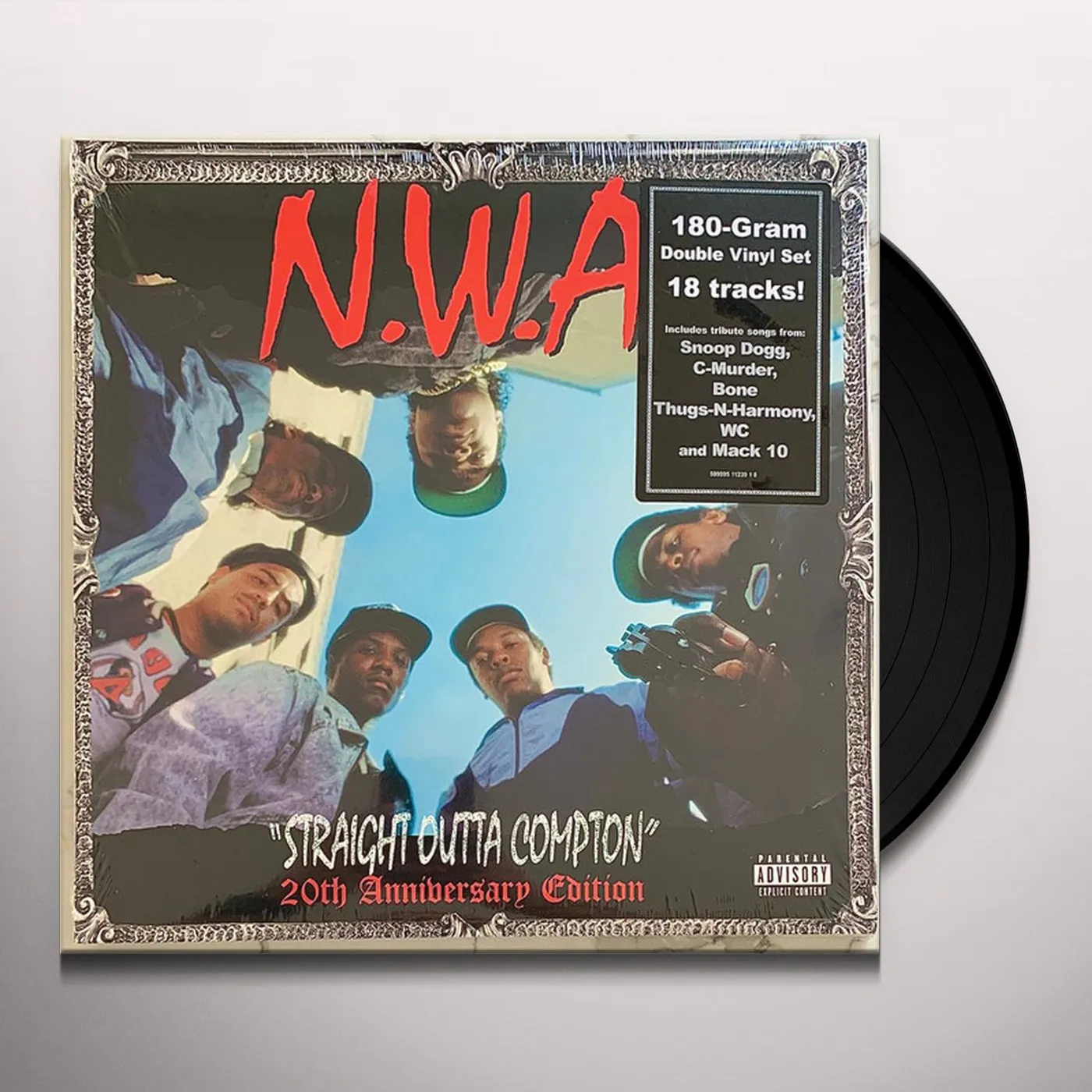N.W.A. STRAIGHT OUTTA (20TH ANNIVERSARY EDITION) Vinyl Record