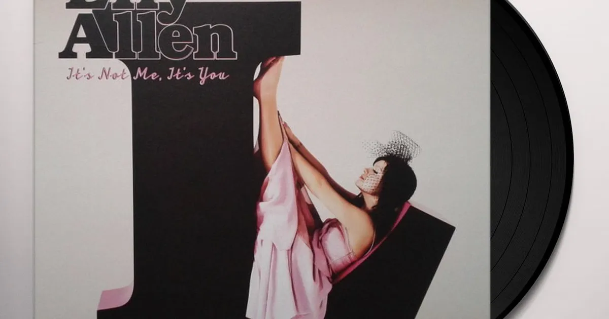 Lily Allen It's Not Me It's You Vinyl Record
