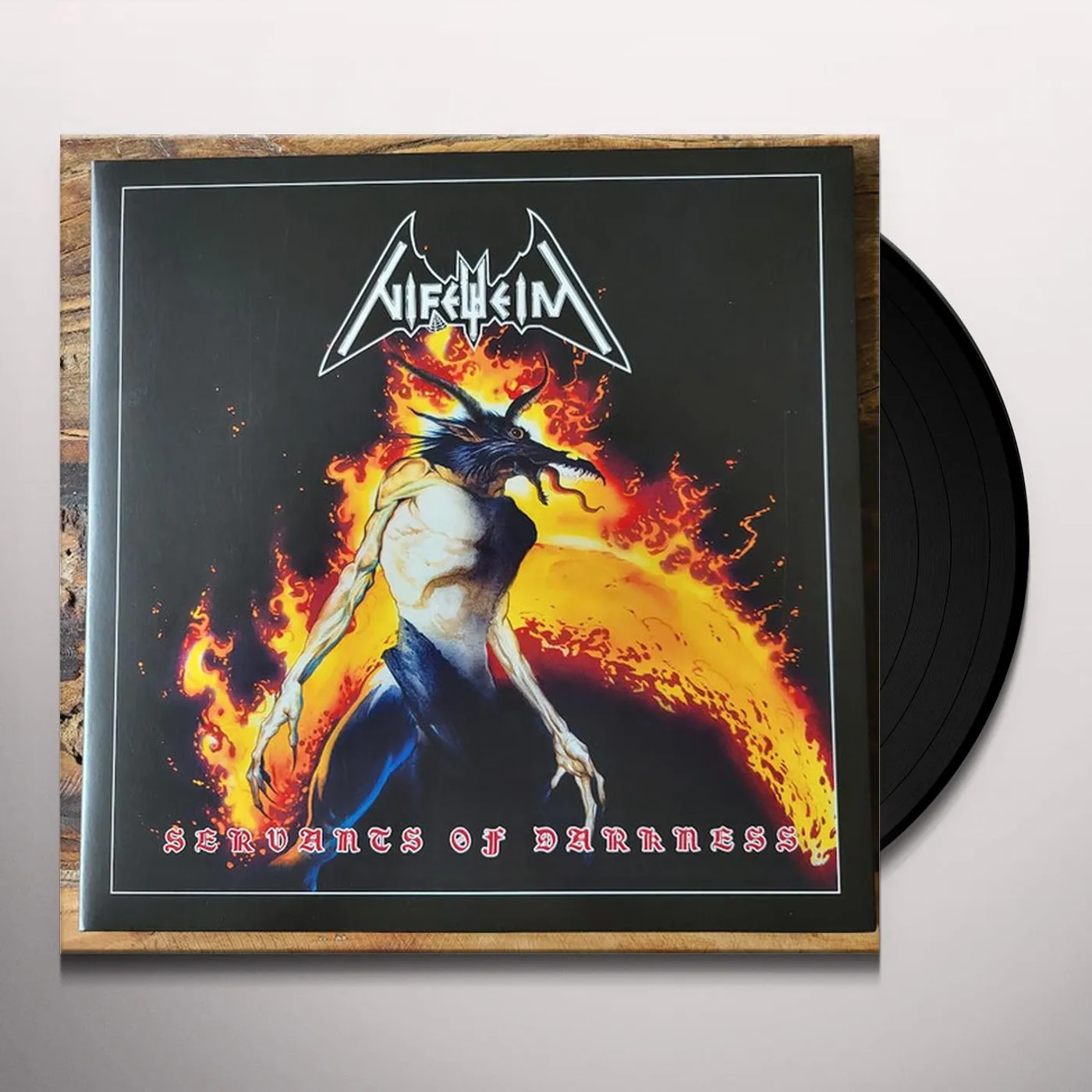 Nifelheim Servants Of Darkness Vinyl Record
