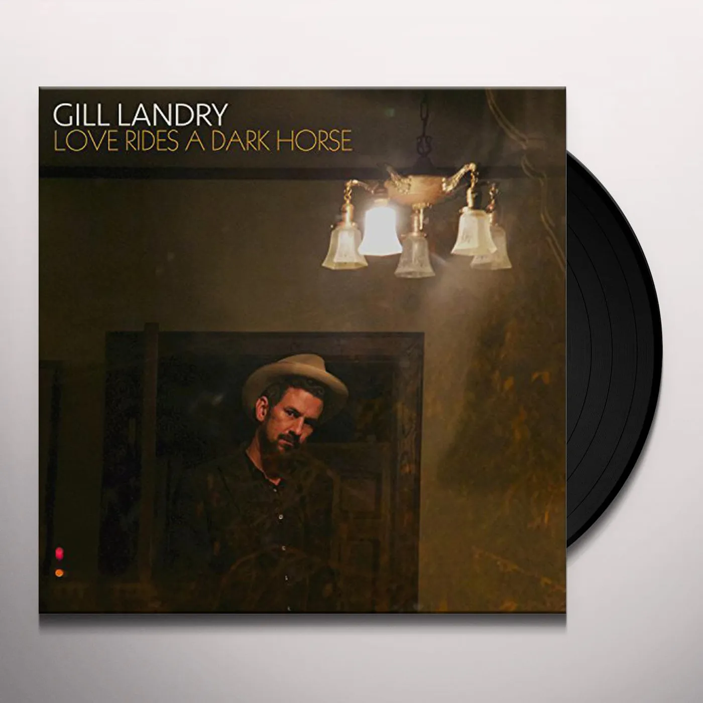 Gill Landry Love Rides A Dark Horse Vinyl Record