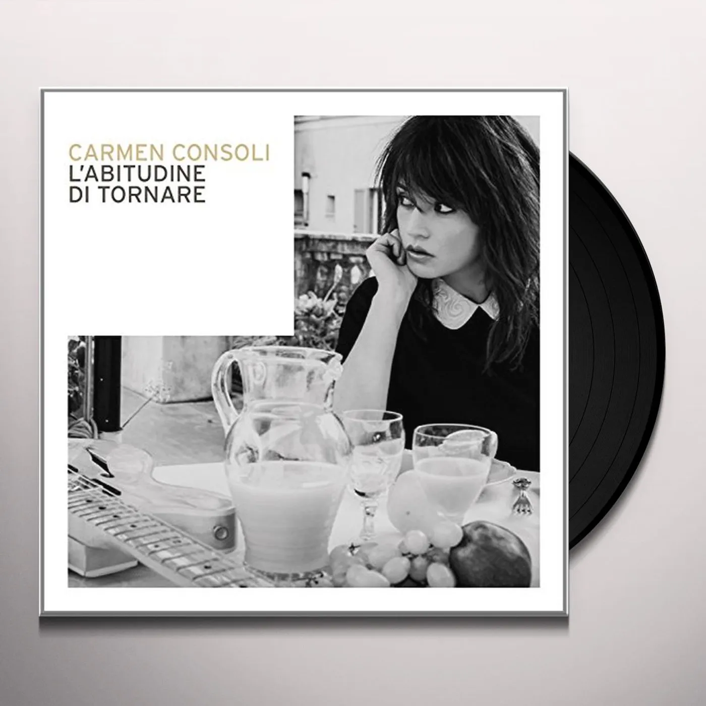 Carmen Consoli L'ABITUDINE DI TORNARE Vinyl Record - Italy Release
