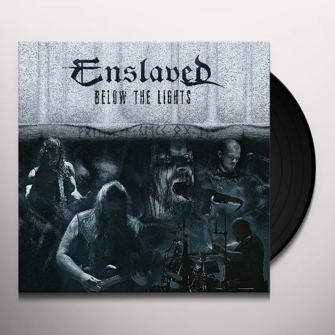 Enslaved BELOW THE LIGHTS (CINEMATIC TOUR 2020/2LP/AQUA BLUE VINYL) Vinyl Record