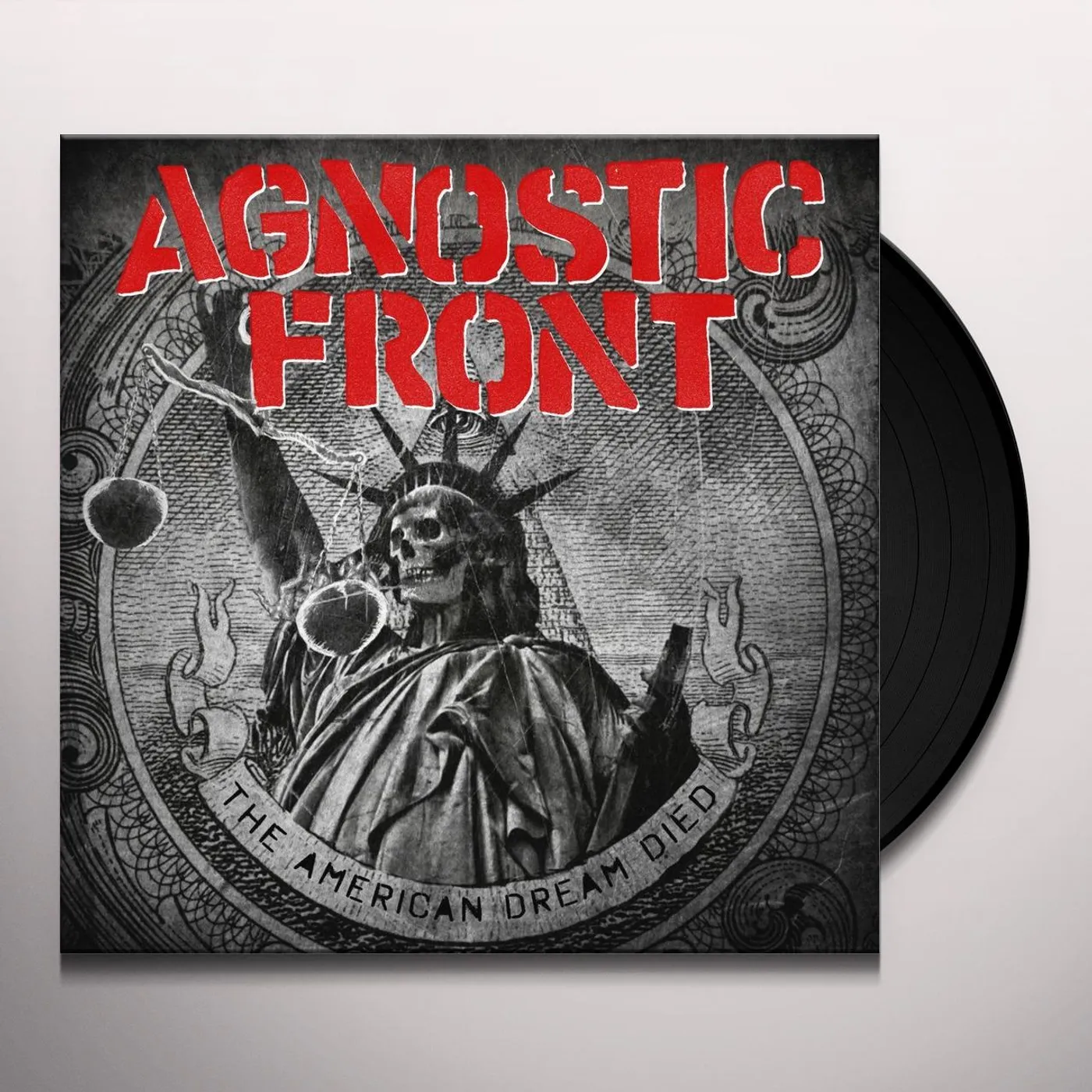 Agnostic Front AMERICAN DREAM DIED Vinyl Record