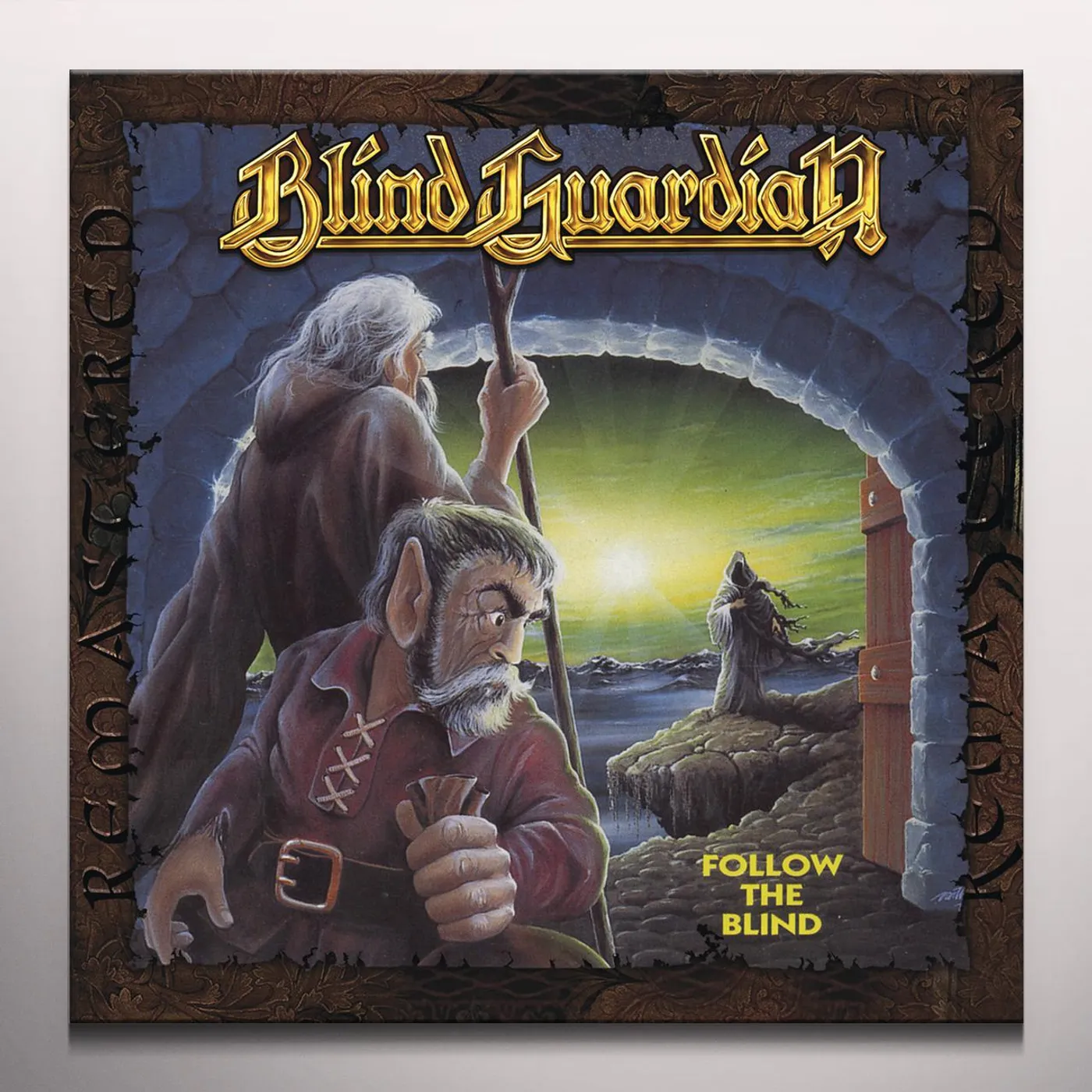 Blind Guardian FOLLOW THE BLIND (REMIXED 2007) - Limited Edition Blue Colored Vinyl Record