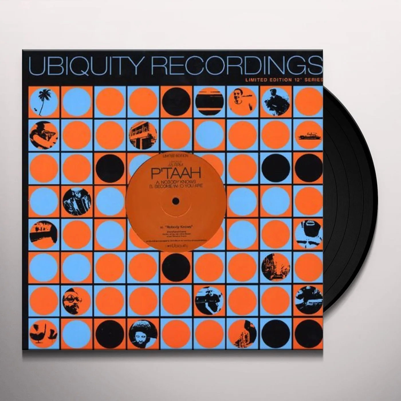 P'taah NOBODY KNOWS / BECOME WHO YOU ARE (SINGLE) Vinyl Record