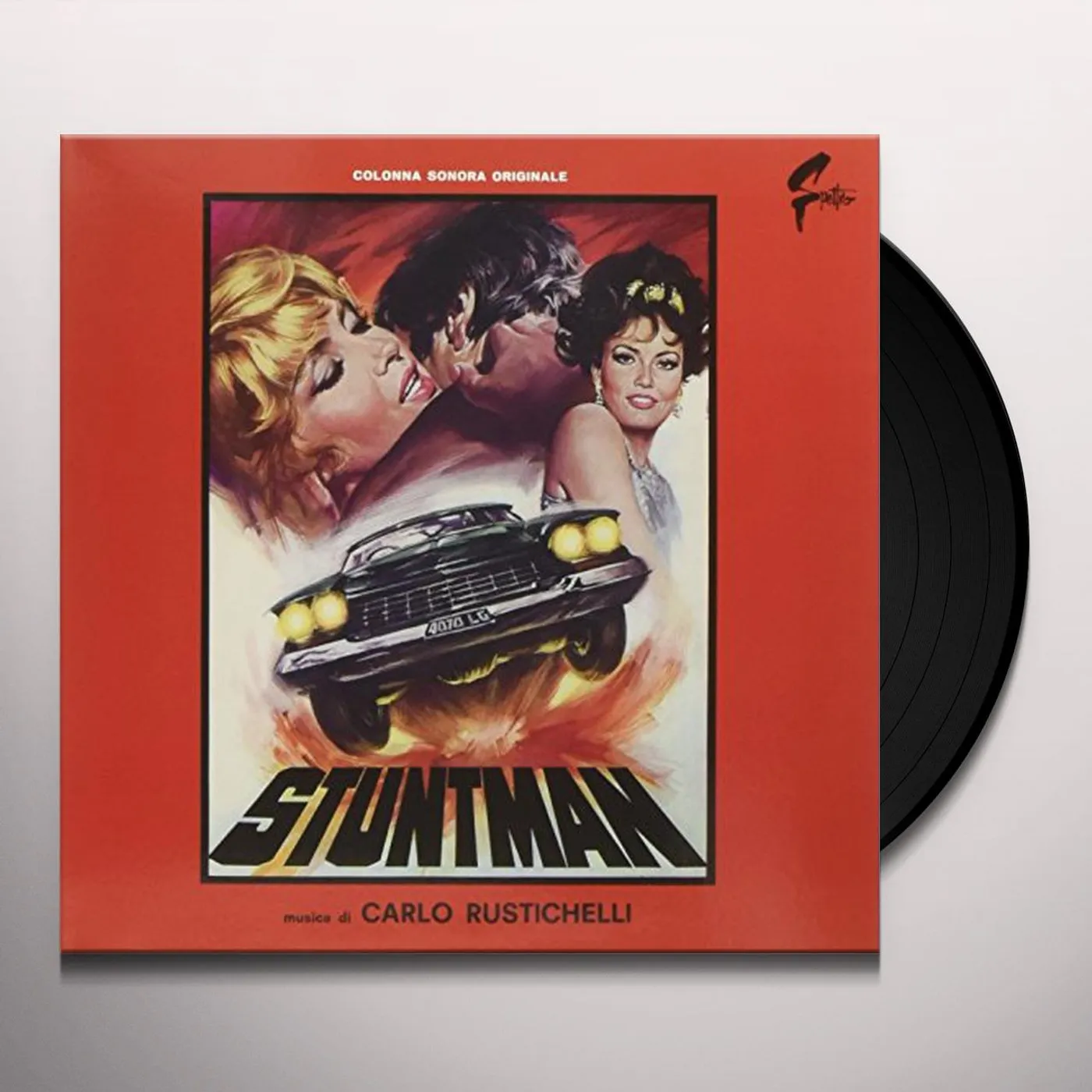 Carlo Rustichelli STUNMAN / Original Soundtrack Vinyl Record