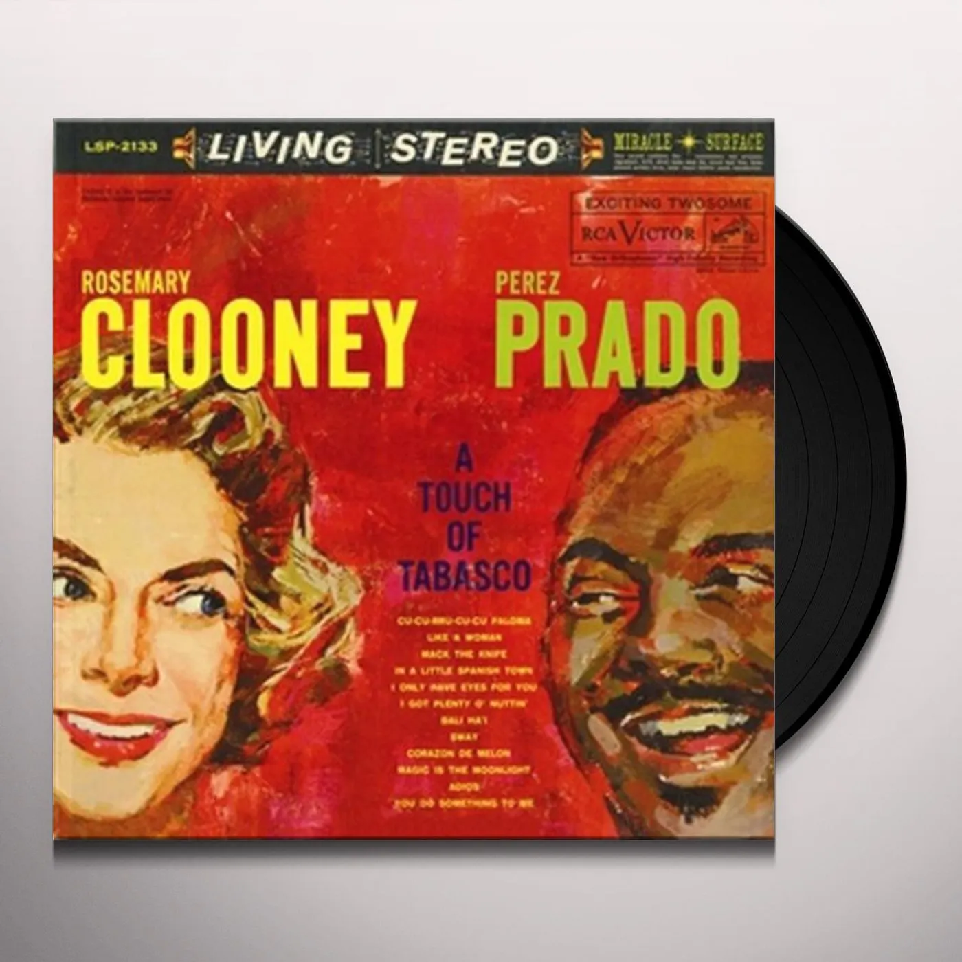 Rosemary Clooney & Perez Prado TOUCH OF TABASCO Vinyl Record
