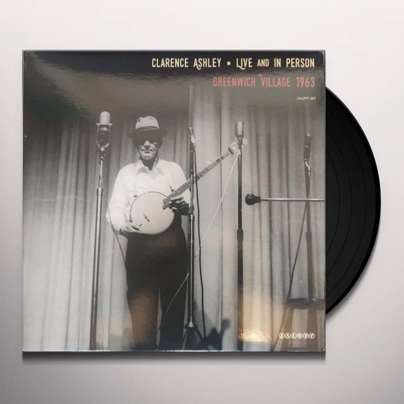 Clarence Ashley LIVE AND IN PERSON Vinyl Record