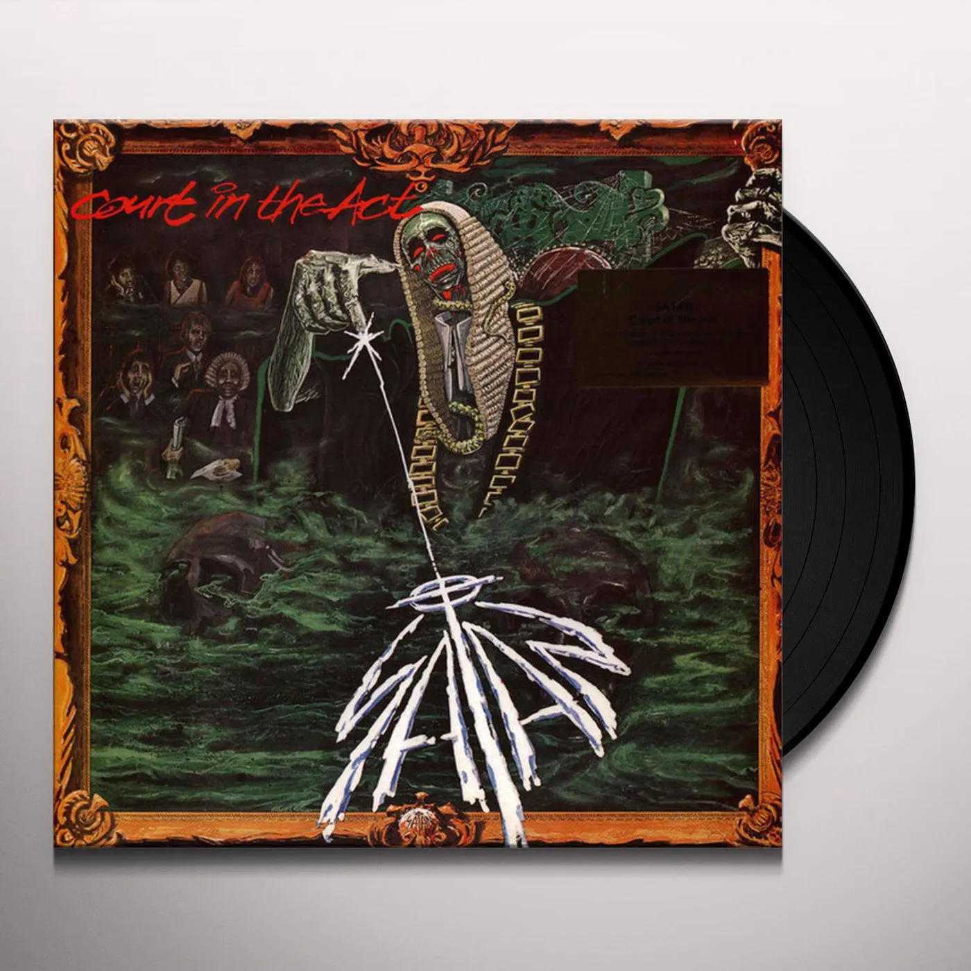 Satan COURT IN THE ACT (LIMITED/GOLD VINYL/180G/NUMBERED) Vinyl Record