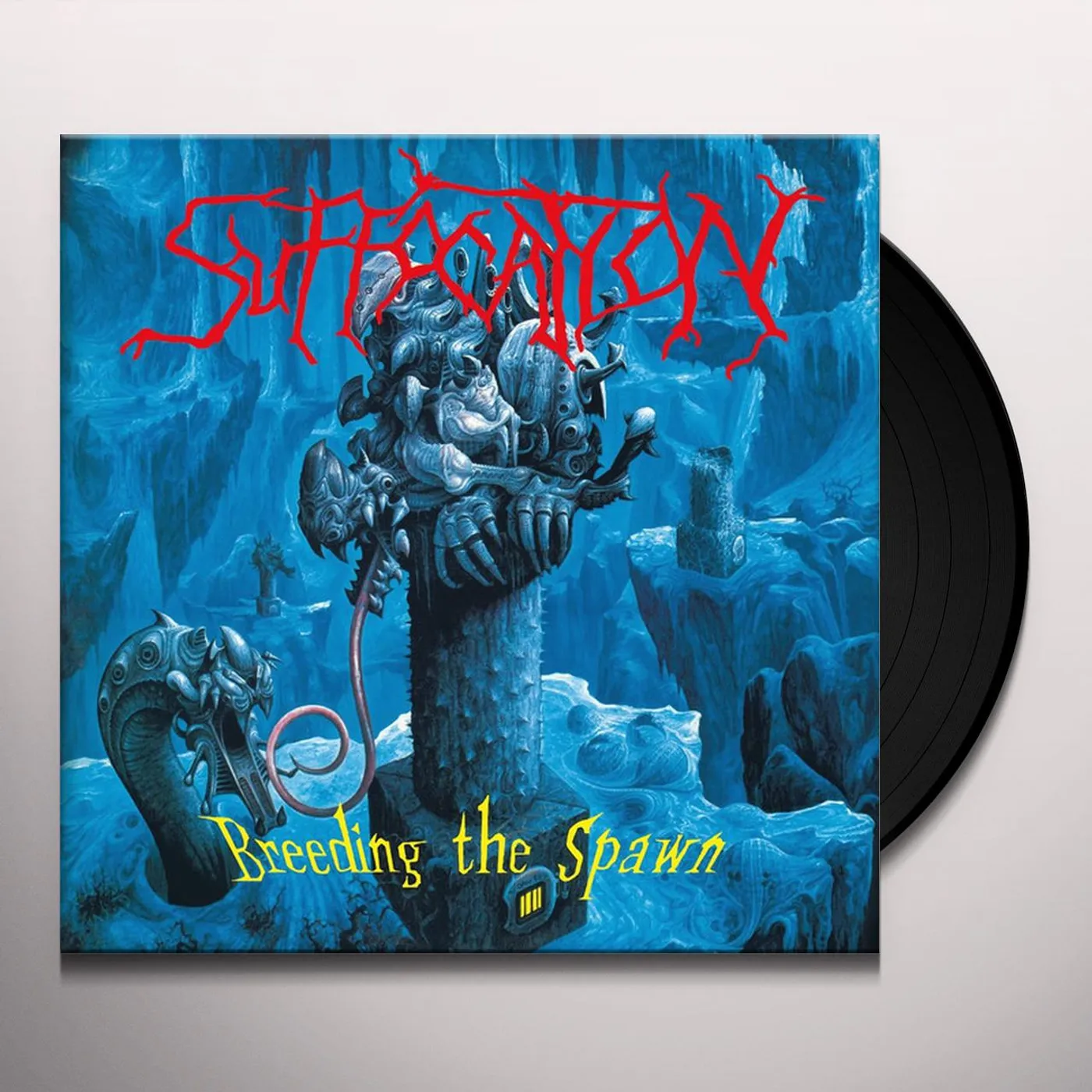 Suffocation BREEDING THE SPAWN (LIMITED/SMOKE VINYL/180G/NUMBERED) Vinyl Record