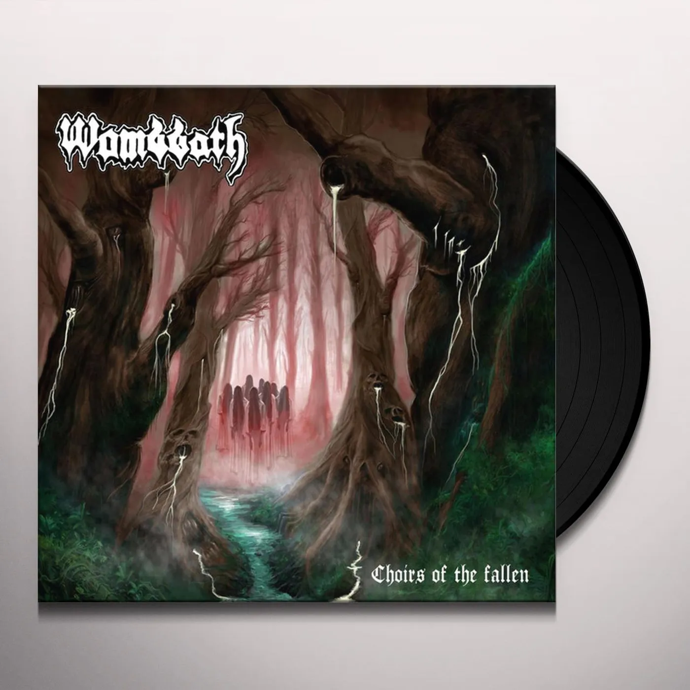 Wombbath CHOIRS OF THE FALLEN (BROWN VINYL) Vinyl Record