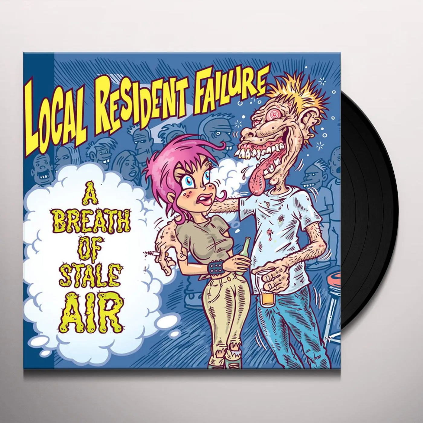 Local Resident Failure BREATH OF STALE AIR Vinyl Record