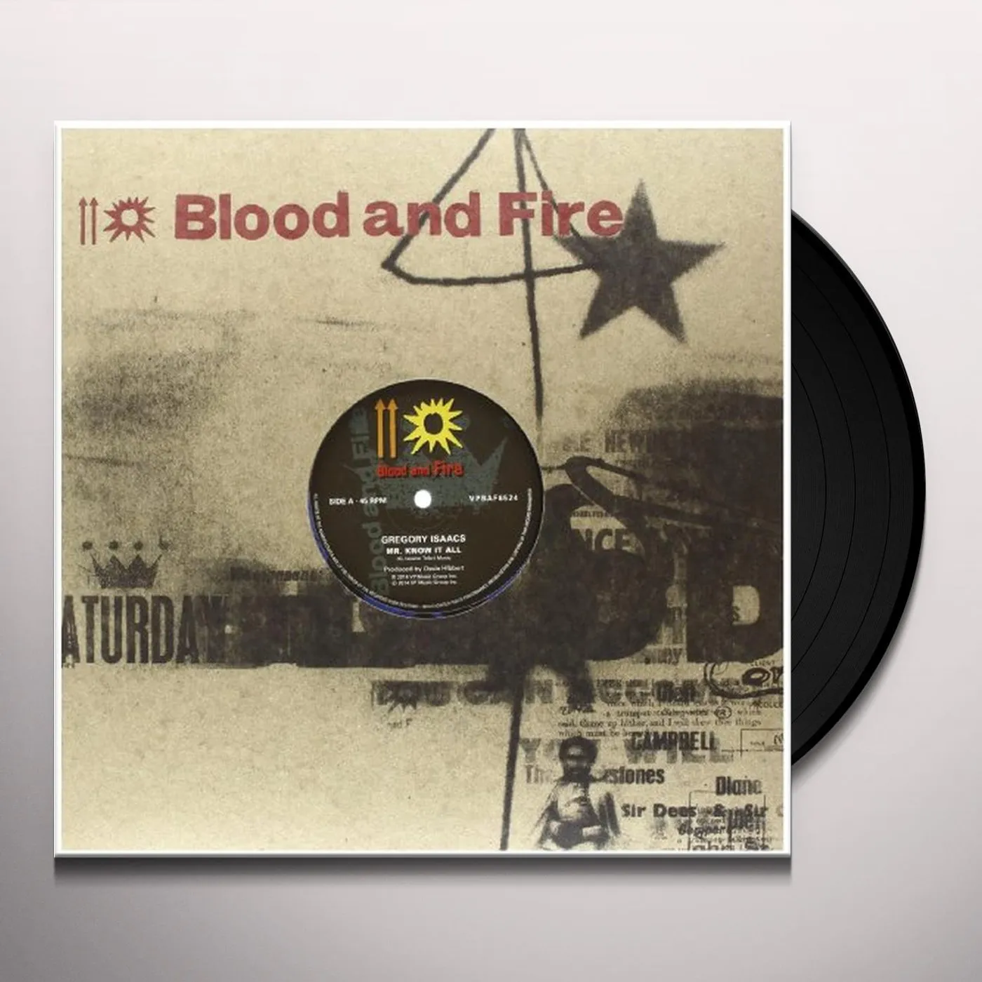 Gregory Isaacs Mr Know It All Vinyl Record