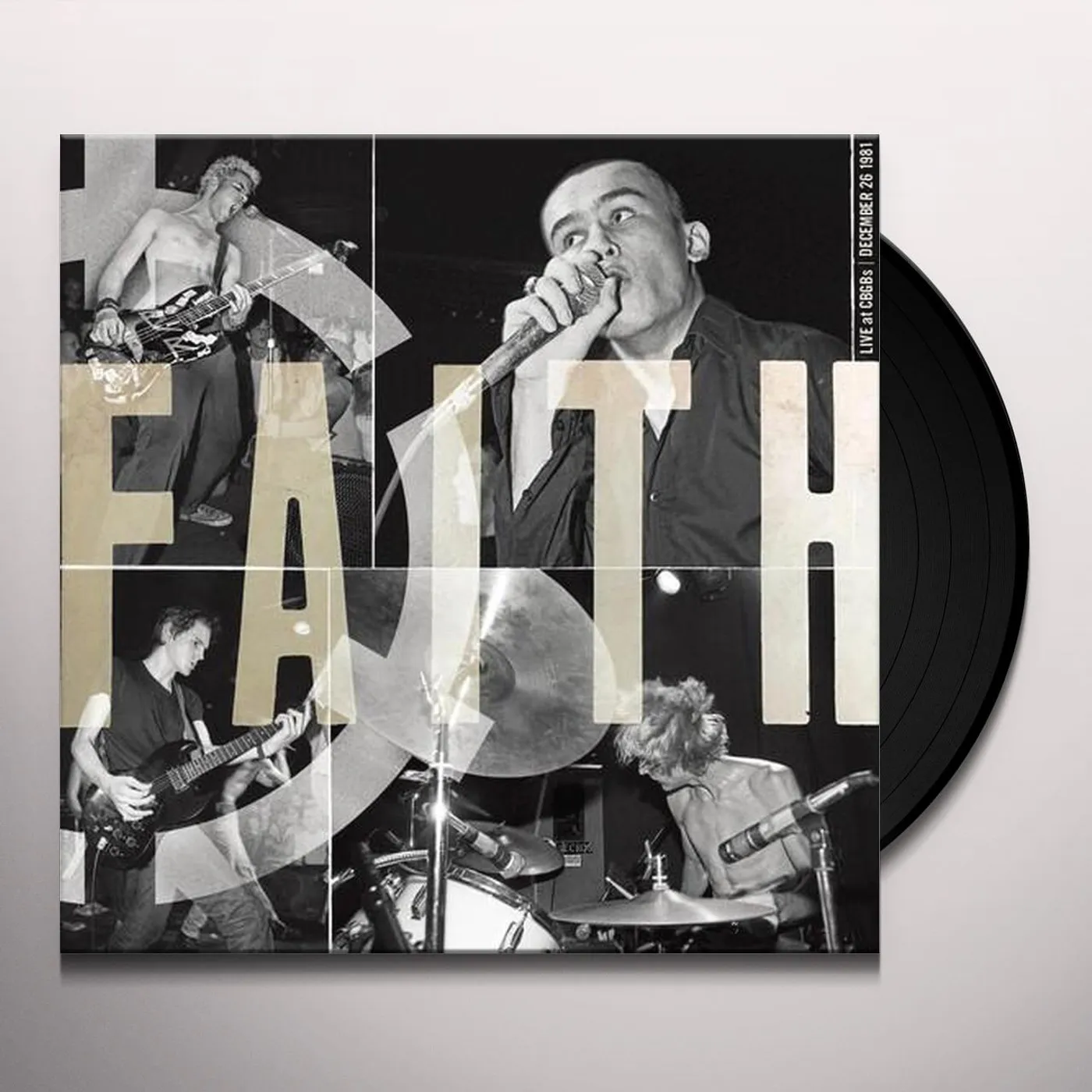 Faith Live At CBGB's Vinyl Record
