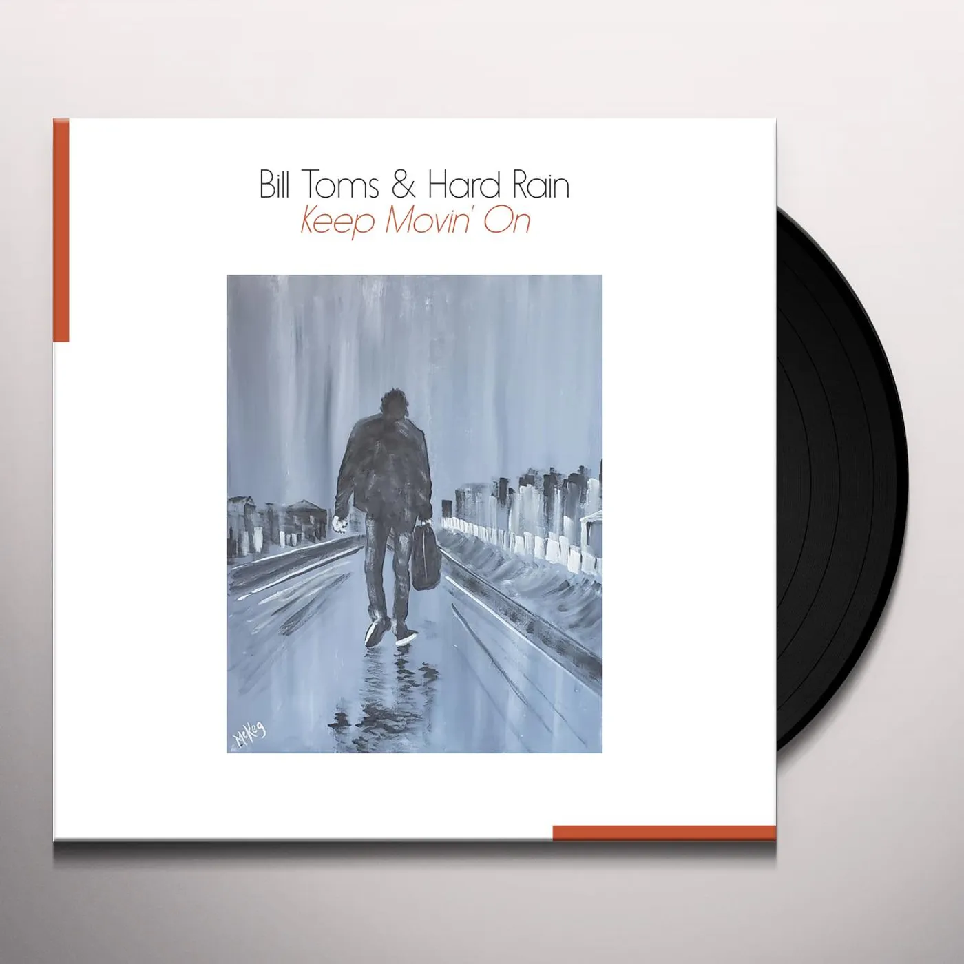 Bill Toms Keep Movin' On Vinyl Record