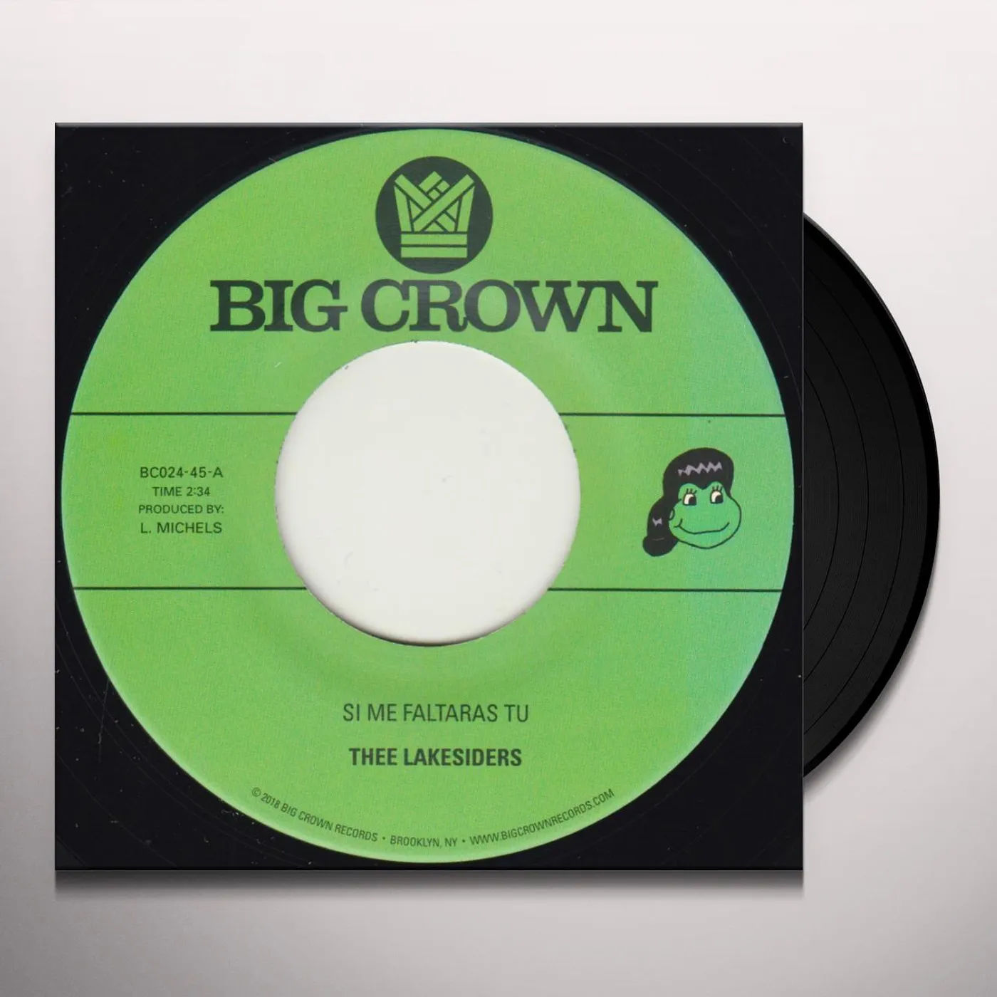 Thee Lakesiders Si Me Faltaras Tu / Parachute Vinyl Record