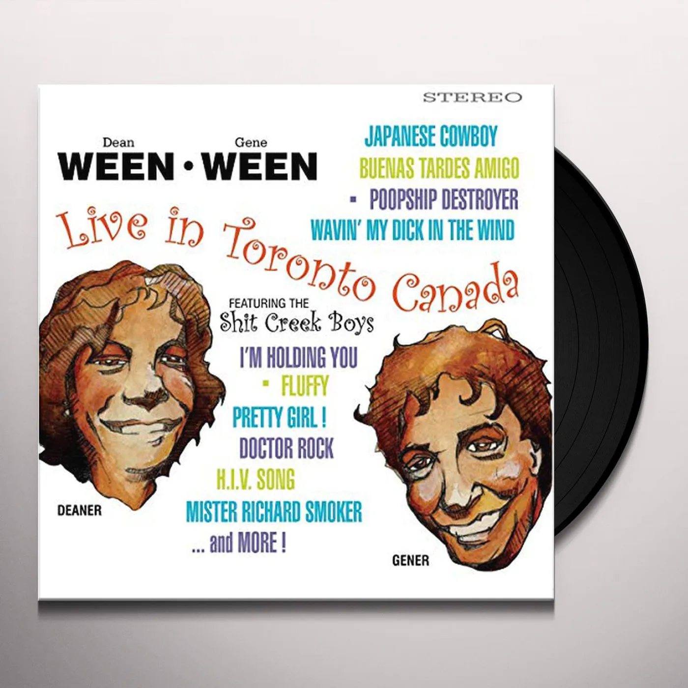 Ween LIVE IN TORONTO Vinyl Record