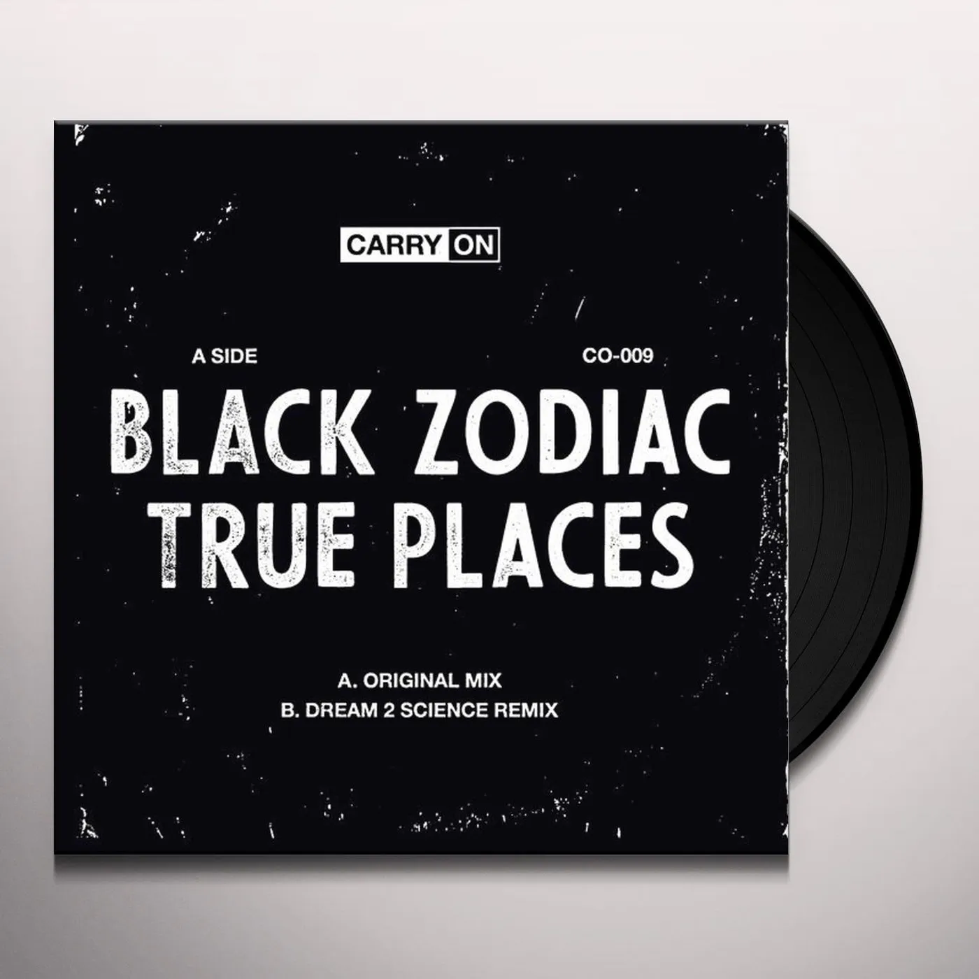 Black Zodiac TRUE PLACES Vinyl Record