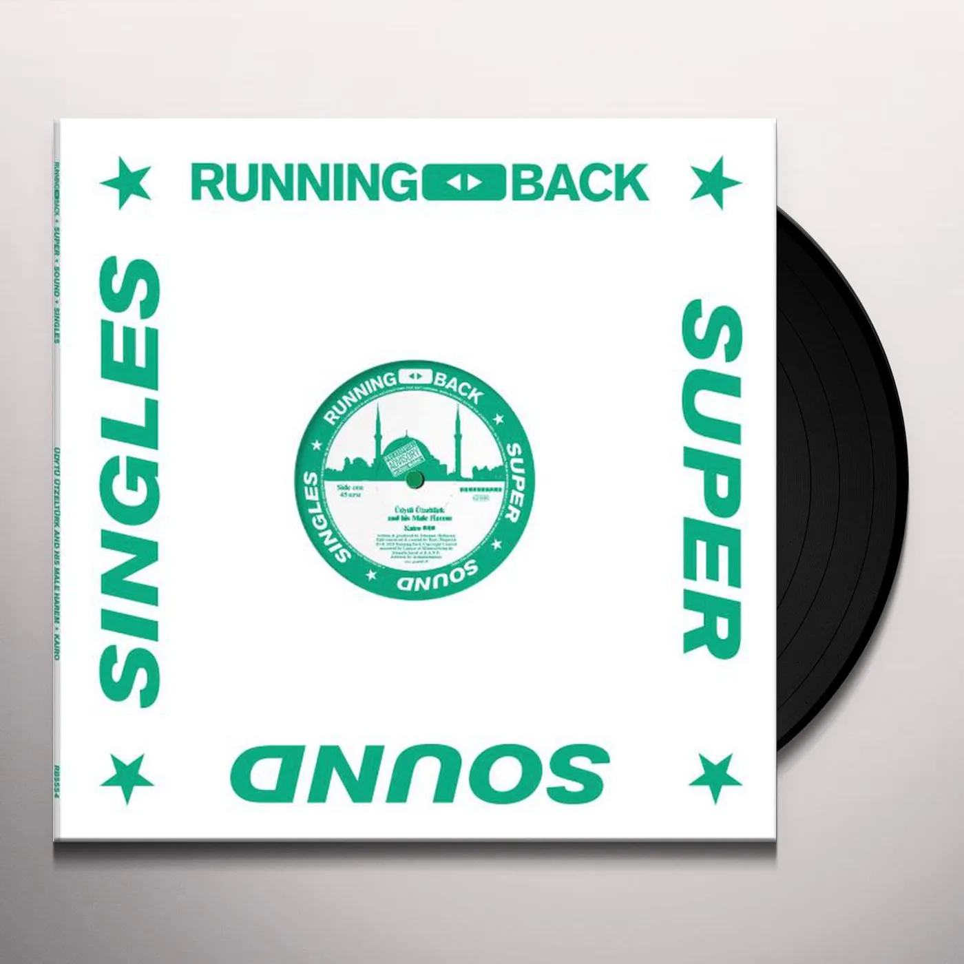 Üdytü Ützeltürk And His Male Harem KAIRO / KOZAK2000 Vinyl Record