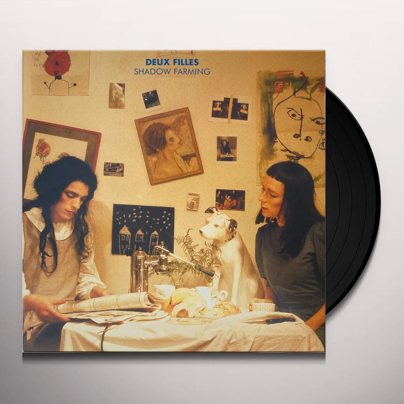 Deux Filles SHADOW FARMING (DEEP BLUE VINYL/IMPORT) Vinyl Record