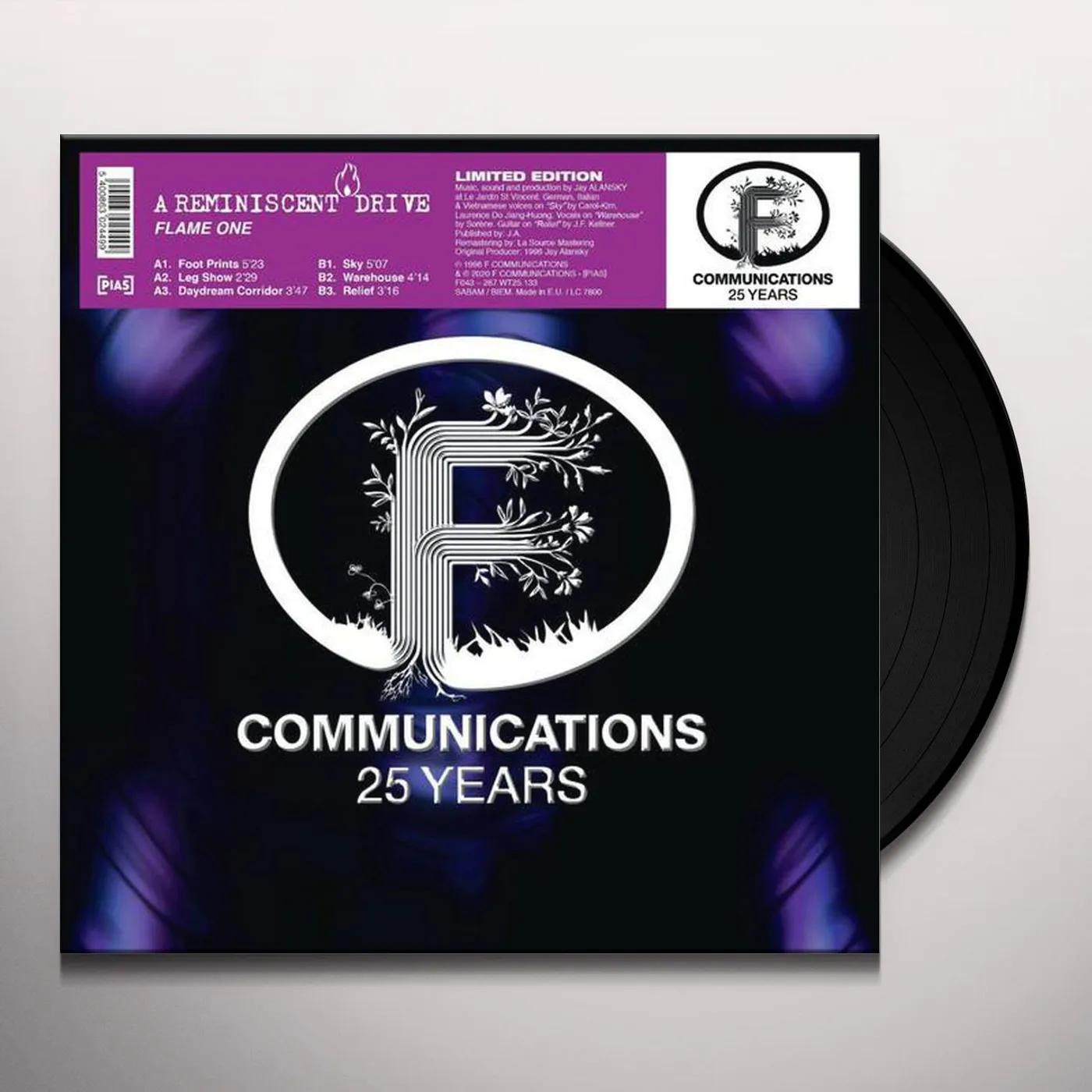 A Reminiscent Drive Flame One Vinyl Record