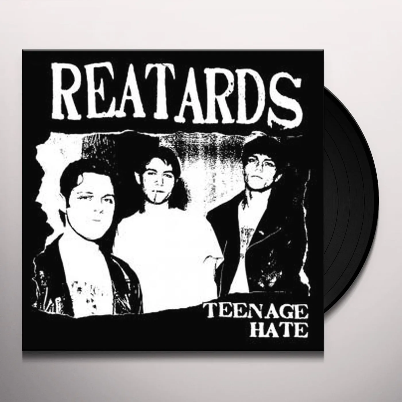 TEENAGE HATE / FUCK ELVIS HERES THE REATARDS Vinyl Record