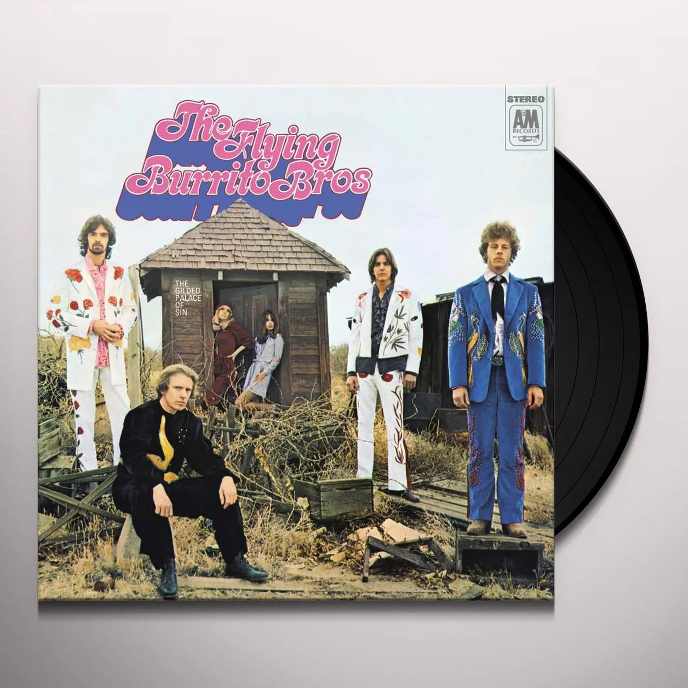 The Flying Burrito Brothers GILDED PALACE OF SIN Vinyl Record
