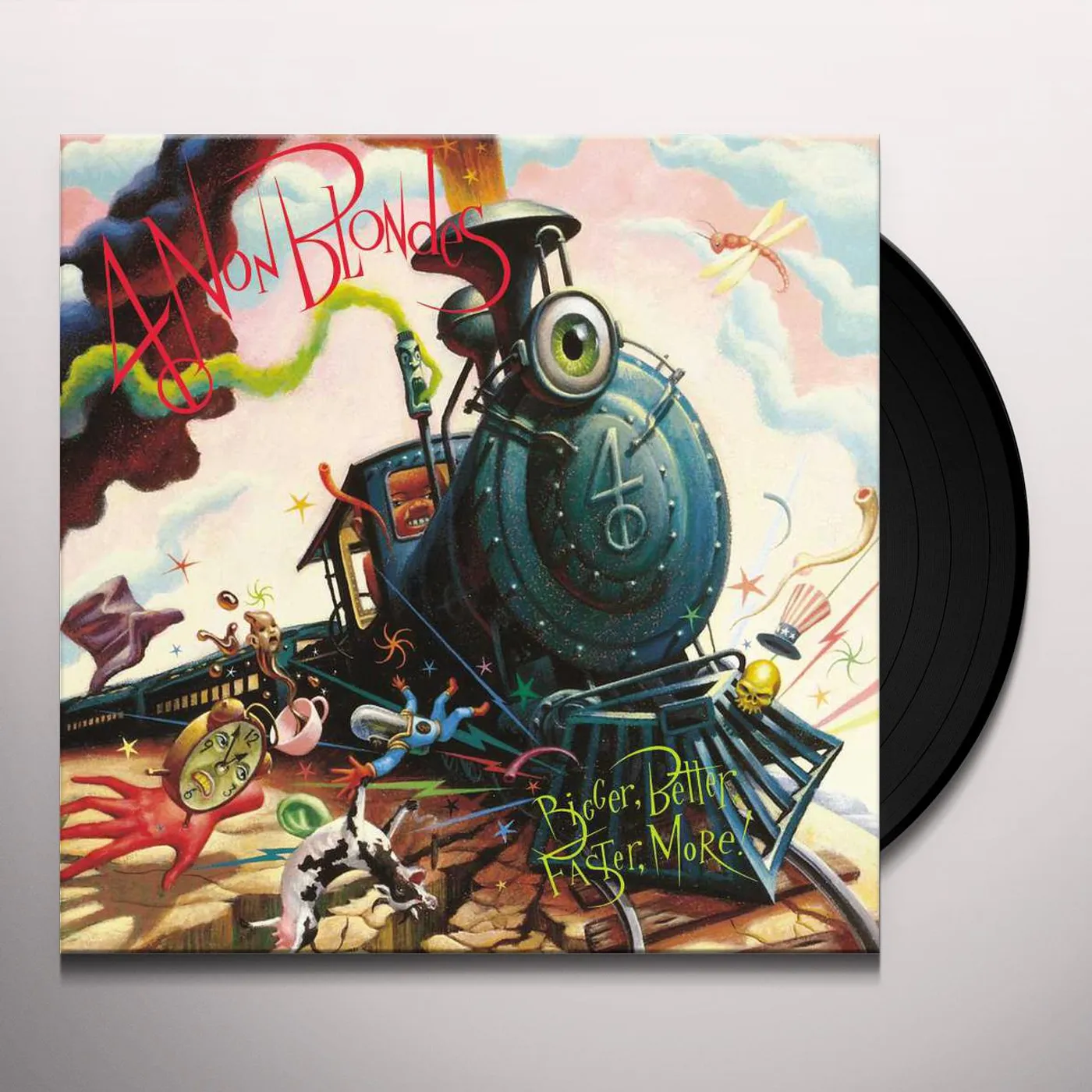 4 Non Blondes BIGGER BETTER FASTER MORE Vinyl Record