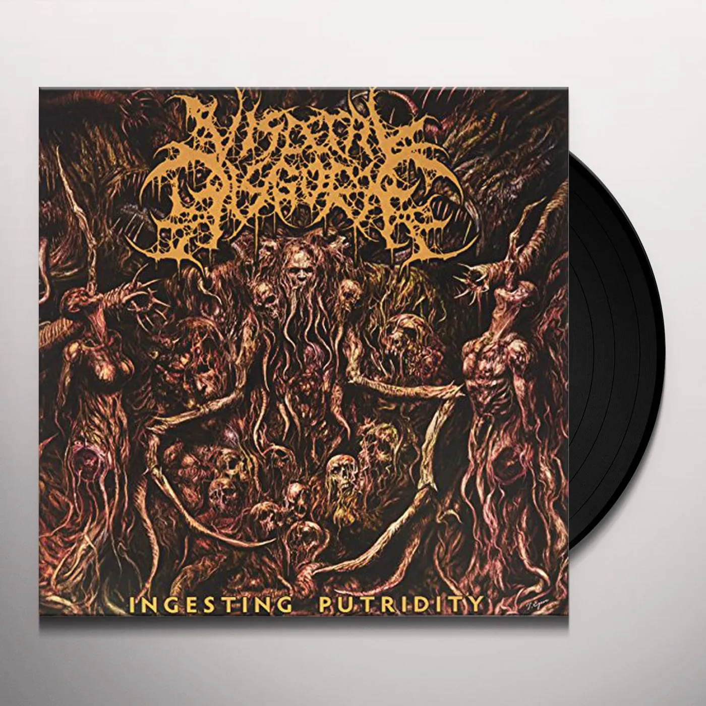 Visceral Disgorge Ingesting Putridity Vinyl Record