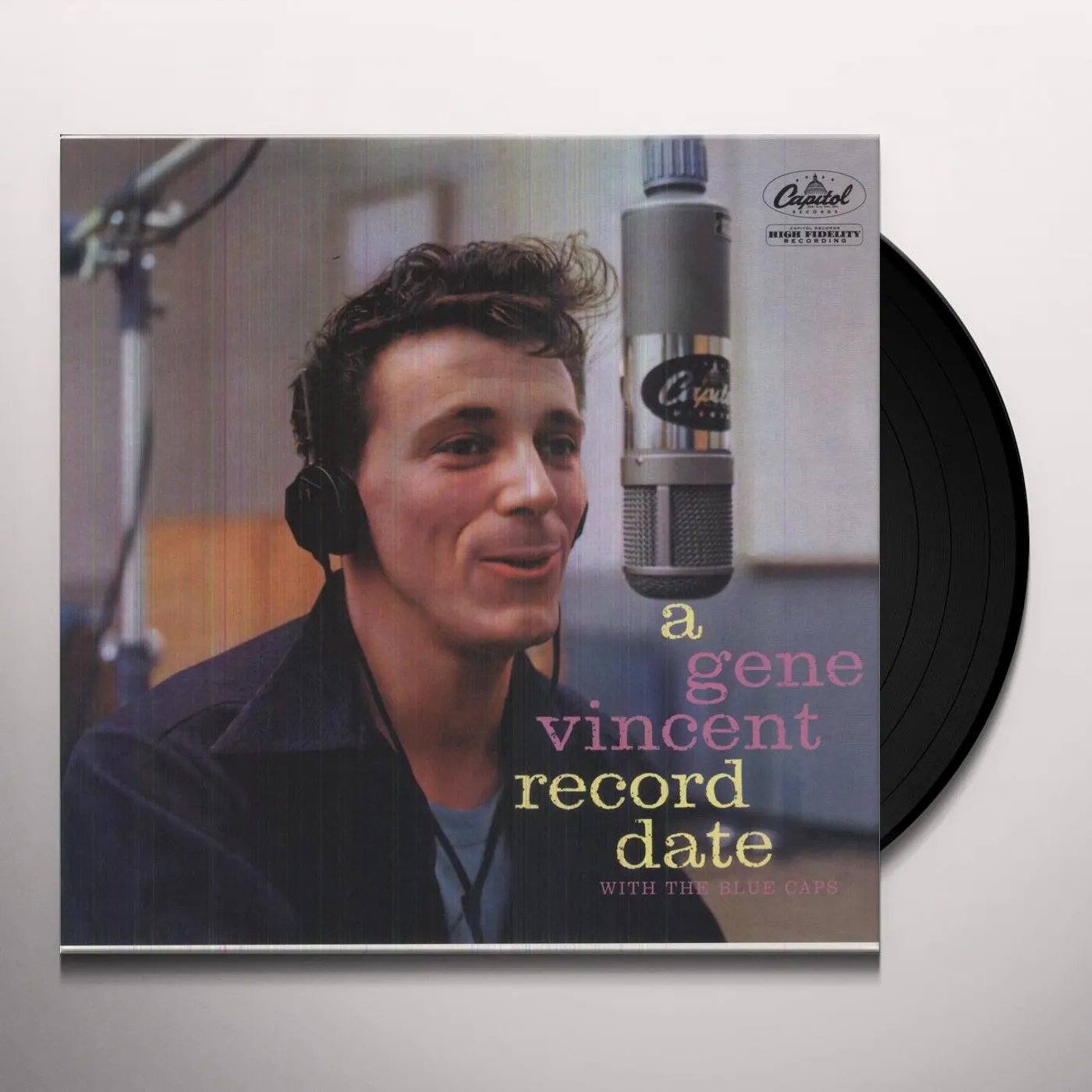 GENE VINCENT RECORD DATE WITH THE BLUECAPS Vinyl Record