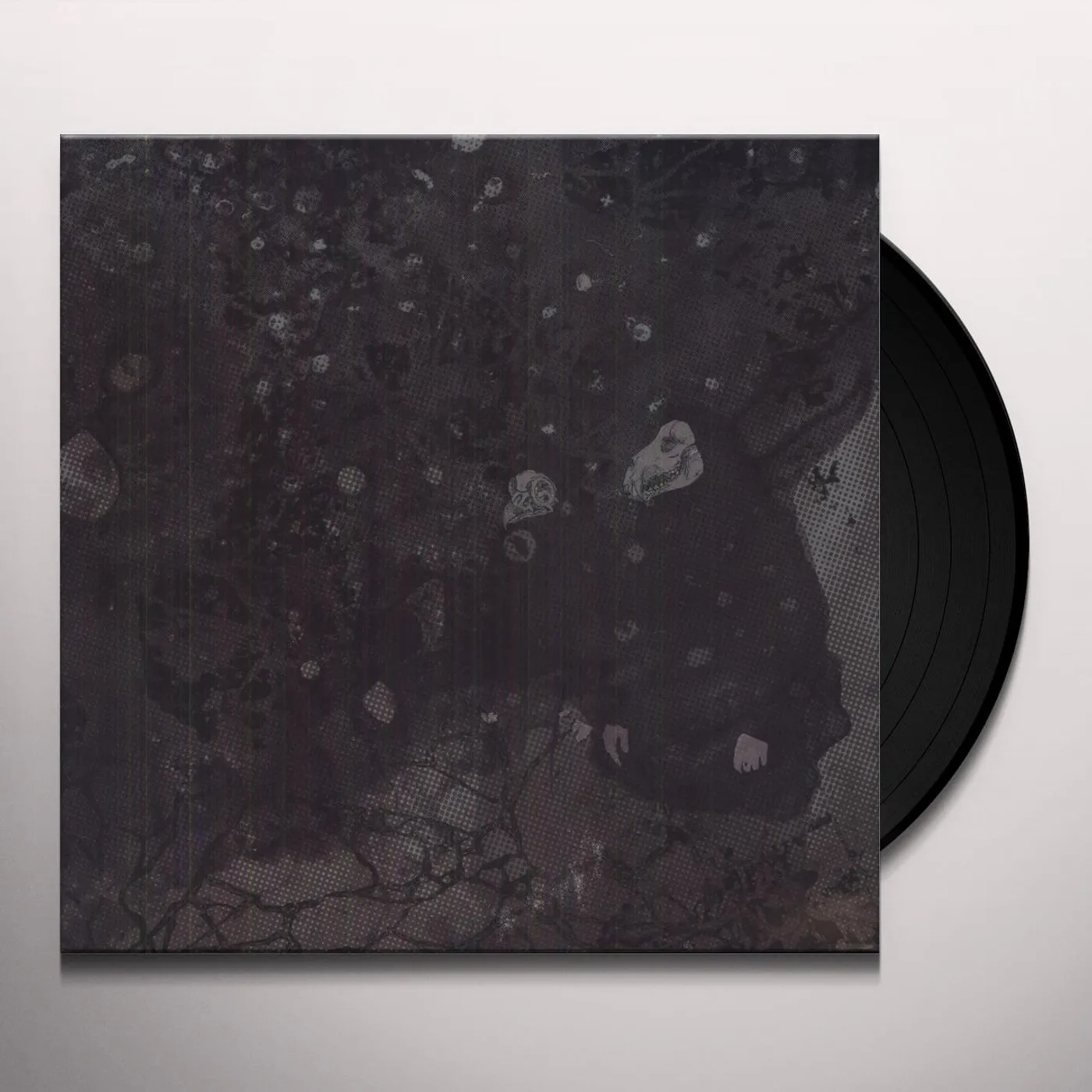 Pinkish Black Razed to the Ground Vinyl Record