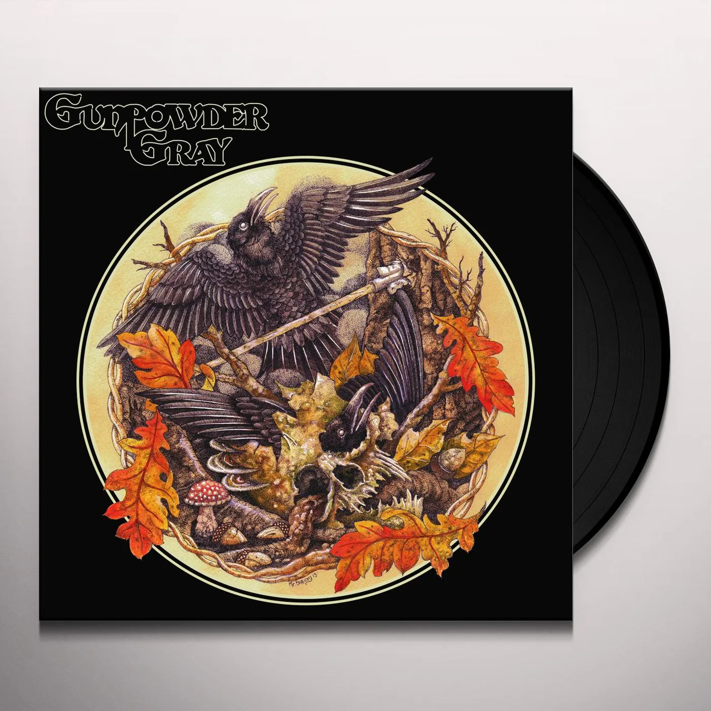 Gunpowder Gray Vinyl Record