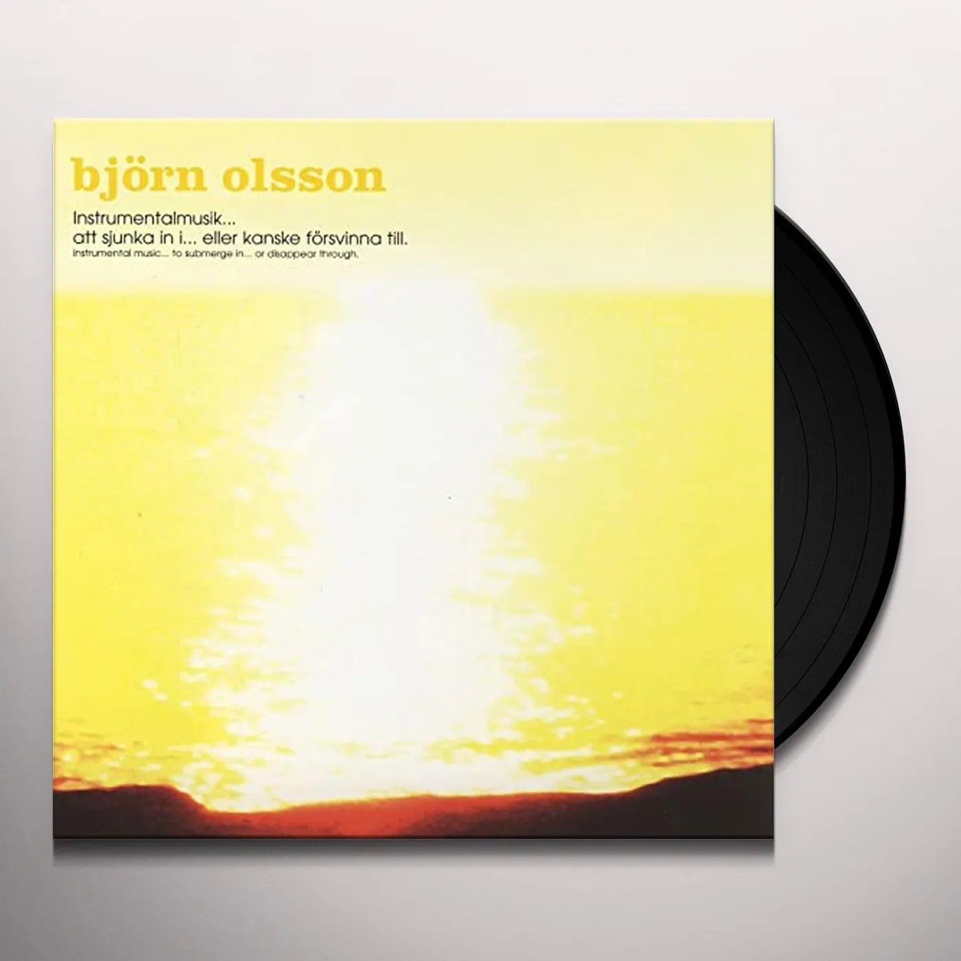 Björn Olsson INSTRUMENTALMUSIK - ATT SJUNKA IN I... ELLER Vinyl Record