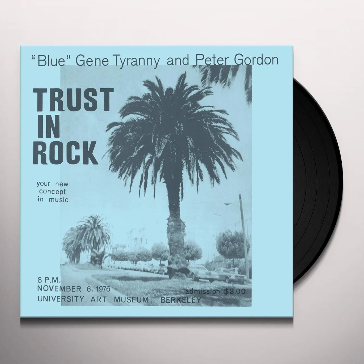 "Blue" Gene Tyranny Trust in Rock Vinyl Record