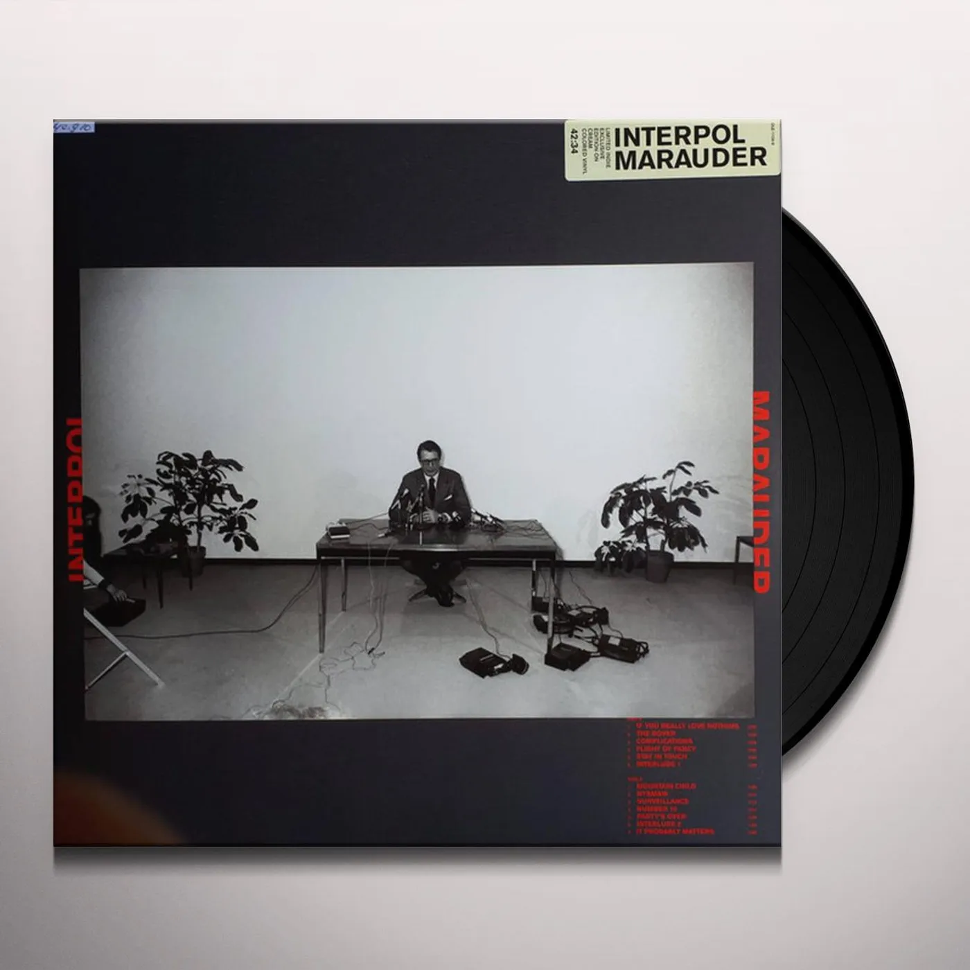 Interpol Marauder Vinyl Record