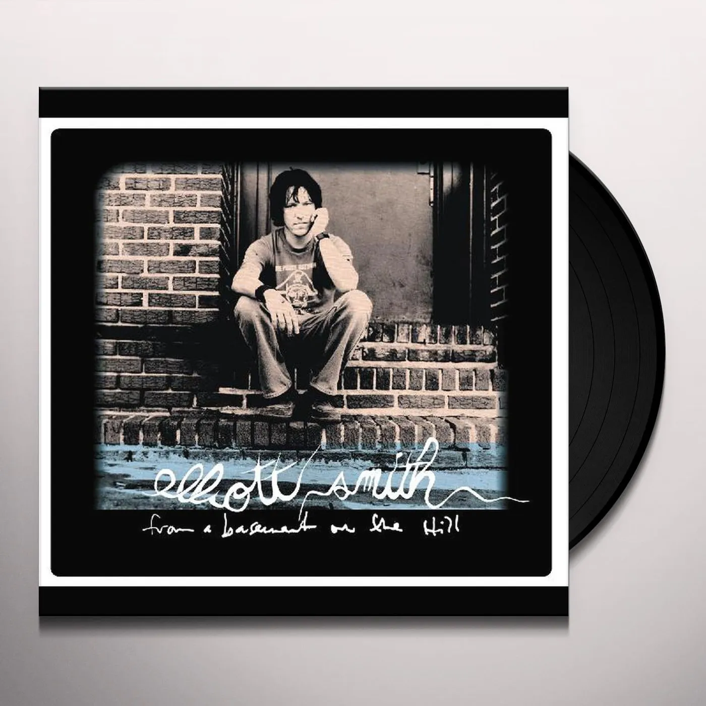 Elliott Smith FROM A BASEMENT ON THE HILL (DL CARD/2LP) Vinyl Record