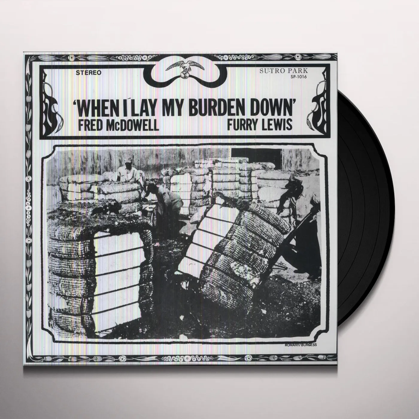 Fred / Furry Lewis Mcdowell When I Lay My Burden Down Vinyl Record